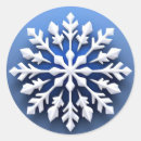 Search for snowflake design stickers Seasonal