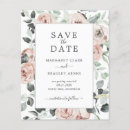 Search for dusty rose save the dates Botanical