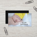 Search for newborn baby business cards Simple