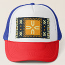 Search for squared pattern hats Illustration