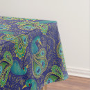 Search for peacock blue tablecloths Gold