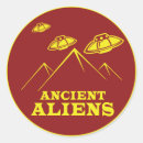 Search for ancient round stickers Aliens