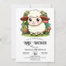 Search for sheep baby shower invitations Gender neutral