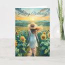 Search for summer flower birthday cards Field