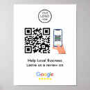 Search for qr code business posters Google review