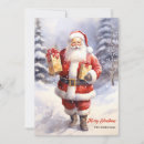 Search for watercolor santa cards Traditional