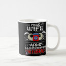 Search for veteran wife mugs Flag