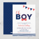 Search for typography baby boy shower invitations Blue