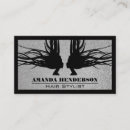 Search for glitter border business cards Hair stylist