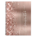 Search for rose gold notebooks Sparkle