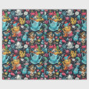 Search for tea party wrapping paper Vintage