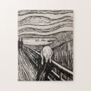 Search for the scream puzzles Vintage