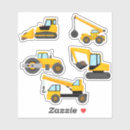 Search for crane truck stickers Excavator