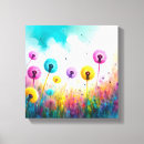 Search for dandelion canvas prints Floral