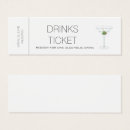 Search for reception drink tickets weddings Elegant
