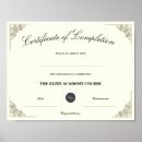 Search for logo posters Certificate of completion