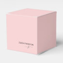 Search for blush pink favour boxes Girly