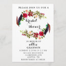 Search for feather bridal shower invitations Purple