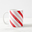 Search for candy canes mugs Red and white