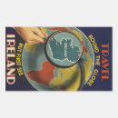 Search for ireland travel stickers Vintage