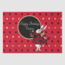 Search for rabbit tissue paper Alice in wonderland