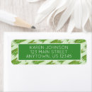 Search for vegan return address labels Green