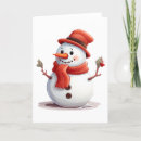 Search for snowwoman christmas cards Winter