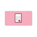 Search for miniature poodle return address labels Pink
