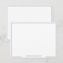 Search for blue border note cards Classic