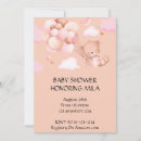 Search for teddy bear save the dates Pink