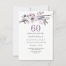 Search for spring 60th birthday invitations Elegant