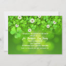 Search for clover invitations Shamrocks