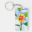 Search for sunflower rectangular key rings Summer