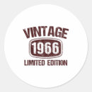 Search for vintage year stickers 60th