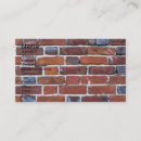 Search for brickwork business cards Brick wall