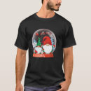 Search for snow globe christmas tshirts Gnome