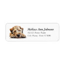 Search for wheaten terrier return address labels Puppy