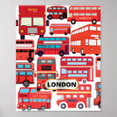 Search for buses posters Red
