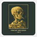 Search for smoking skull stickers Skeleton