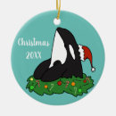 Search for orca christmas tree decorations Whale