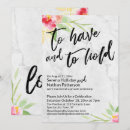 Search for flowers design invitations Watercolor