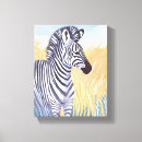 Search for zebra canvas prints White