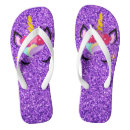 Search for unicorn flipflops Glitter