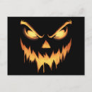 Search for scary face postcards Halloween