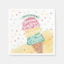 Search for ice cream cone napkins Mint