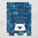 Search for polar bear invitations Winter onederland