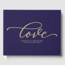 Search for navy blue wedding guest books Fancy