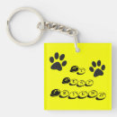 Search for black and white dog key rings Pet