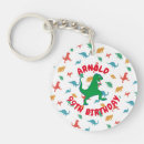 Search for dinosaur name key rings Cartoon
