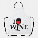 Search for i heart aprons Red